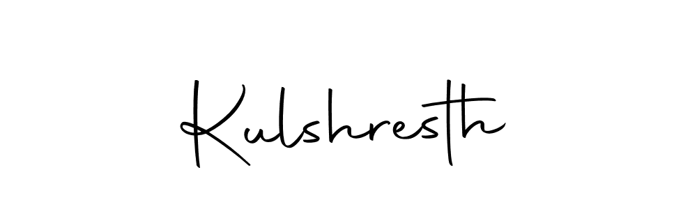 How to make Kulshresth signature? Autography-DOLnW is a professional autograph style. Create handwritten signature for Kulshresth name. Kulshresth signature style 10 images and pictures png