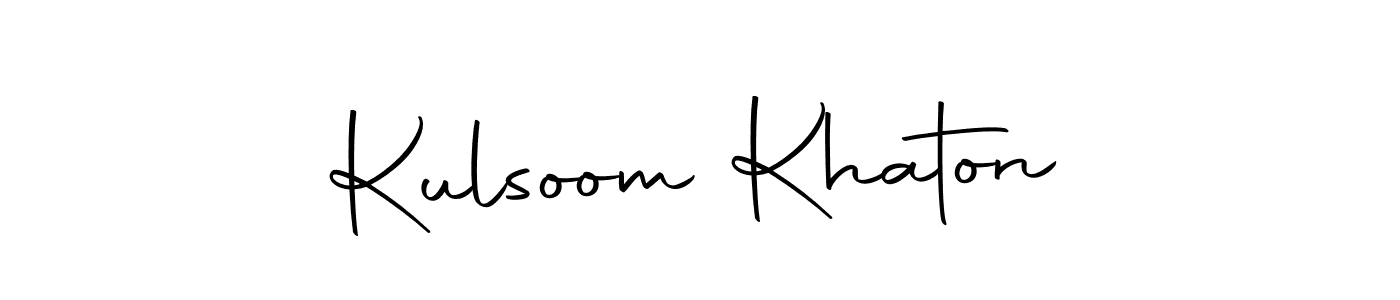 Make a beautiful signature design for name Kulsoom Khaton. Use this online signature maker to create a handwritten signature for free. Kulsoom Khaton signature style 10 images and pictures png