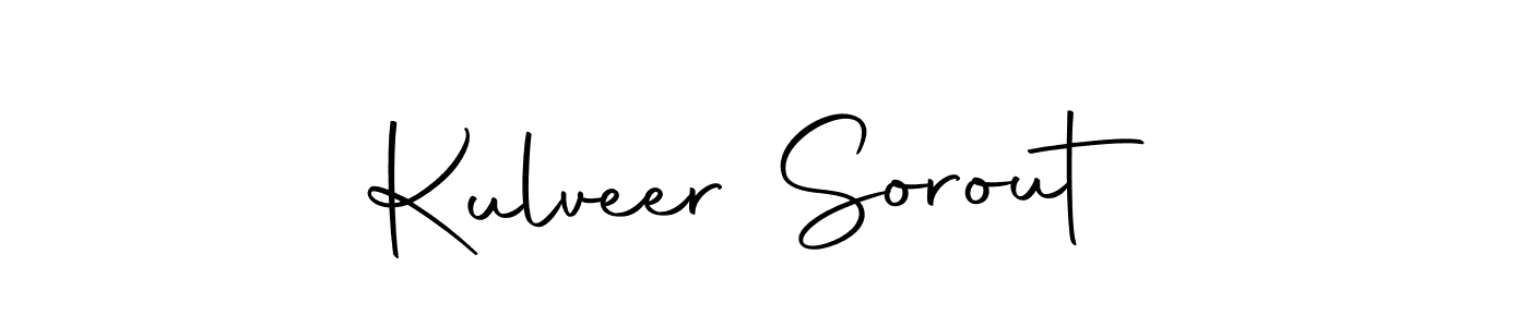 You should practise on your own different ways (Autography-DOLnW) to write your name (Kulveer Sorout) in signature. don't let someone else do it for you. Kulveer Sorout signature style 10 images and pictures png