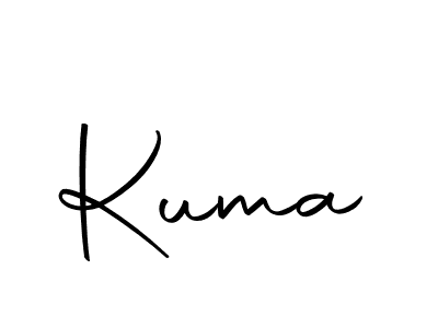 Kuma stylish signature style. Best Handwritten Sign (Autography-DOLnW) for my name. Handwritten Signature Collection Ideas for my name Kuma. Kuma signature style 10 images and pictures png