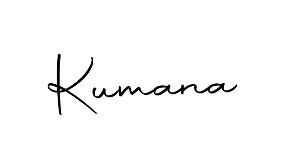 Make a beautiful signature design for name Kumana. With this signature (Autography-DOLnW) style, you can create a handwritten signature for free. Kumana signature style 10 images and pictures png