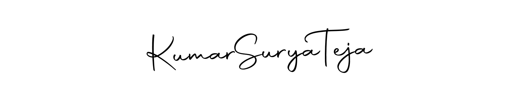 It looks lik you need a new signature style for name Kumar  Surya  Teja. Design unique handwritten (Autography-DOLnW) signature with our free signature maker in just a few clicks. Kumar  Surya  Teja signature style 10 images and pictures png