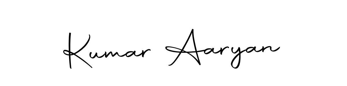 Design your own signature with our free online signature maker. With this signature software, you can create a handwritten (Autography-DOLnW) signature for name Kumar Aaryan. Kumar Aaryan signature style 10 images and pictures png