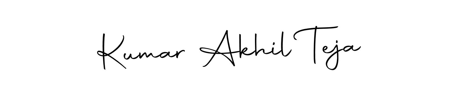 Kumar Akhil Teja stylish signature style. Best Handwritten Sign (Autography-DOLnW) for my name. Handwritten Signature Collection Ideas for my name Kumar Akhil Teja. Kumar Akhil Teja signature style 10 images and pictures png