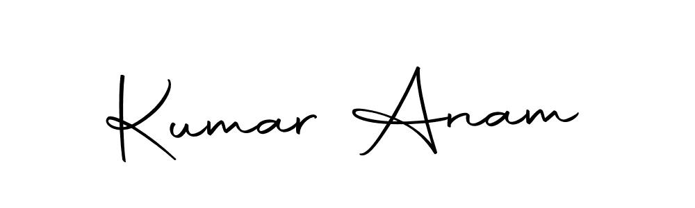 Use a signature maker to create a handwritten signature online. With this signature software, you can design (Autography-DOLnW) your own signature for name Kumar Anam. Kumar Anam signature style 10 images and pictures png