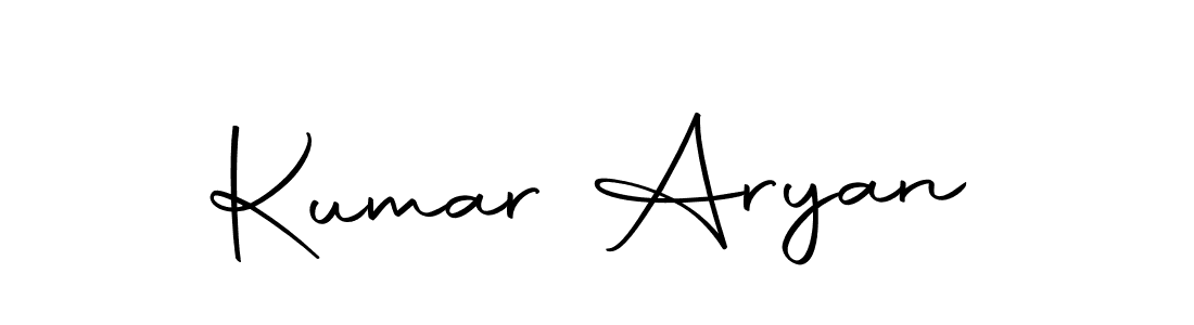 Create a beautiful signature design for name Kumar Aryan. With this signature (Autography-DOLnW) fonts, you can make a handwritten signature for free. Kumar Aryan signature style 10 images and pictures png