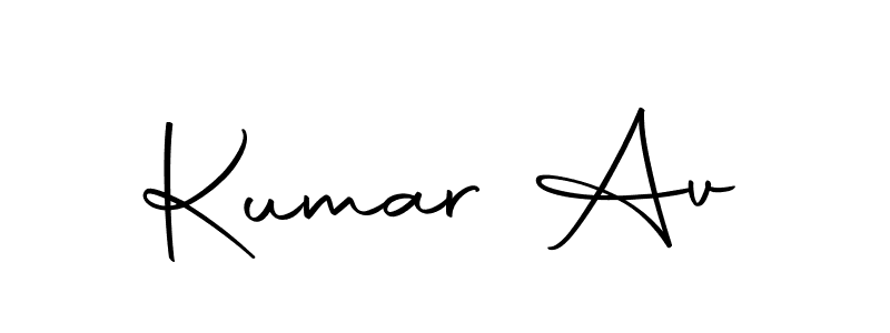 Make a beautiful signature design for name Kumar Av. With this signature (Autography-DOLnW) style, you can create a handwritten signature for free. Kumar Av signature style 10 images and pictures png