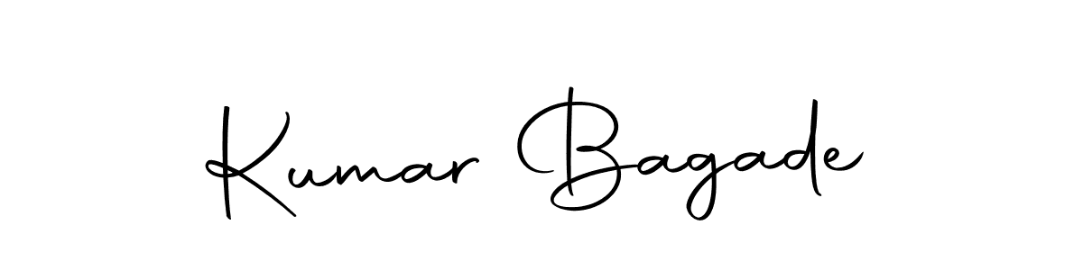 Create a beautiful signature design for name Kumar Bagade. With this signature (Autography-DOLnW) fonts, you can make a handwritten signature for free. Kumar Bagade signature style 10 images and pictures png