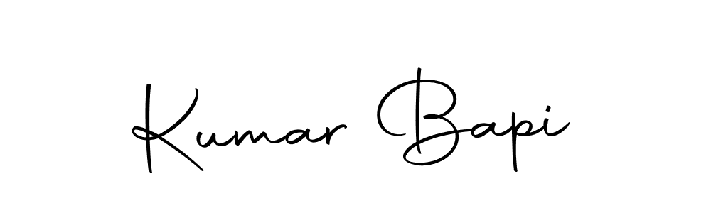 How to make Kumar Bapi name signature. Use Autography-DOLnW style for creating short signs online. This is the latest handwritten sign. Kumar Bapi signature style 10 images and pictures png