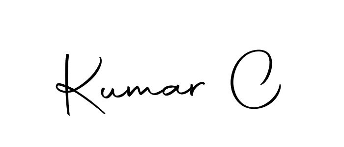 Similarly Autography-DOLnW is the best handwritten signature design. Signature creator online .You can use it as an online autograph creator for name Kumar C. Kumar C signature style 10 images and pictures png