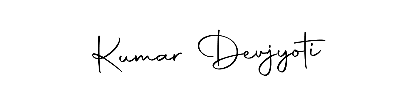 How to make Kumar Devjyoti name signature. Use Autography-DOLnW style for creating short signs online. This is the latest handwritten sign. Kumar Devjyoti signature style 10 images and pictures png