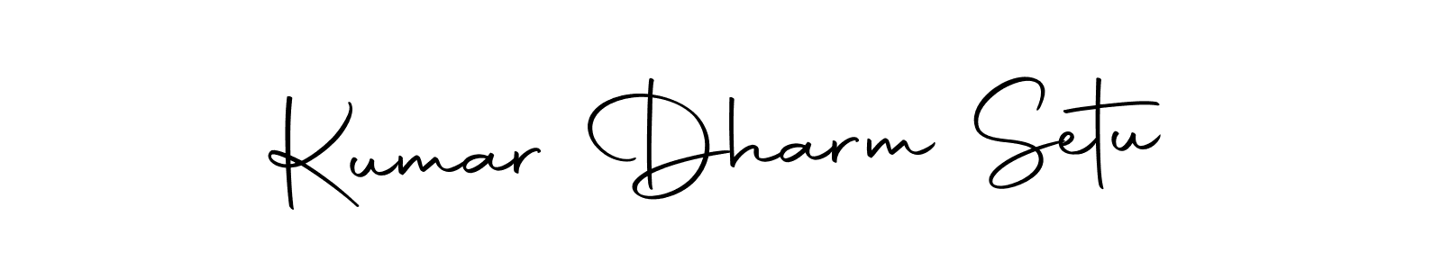Make a beautiful signature design for name Kumar Dharm Setu. With this signature (Autography-DOLnW) style, you can create a handwritten signature for free. Kumar Dharm Setu signature style 10 images and pictures png