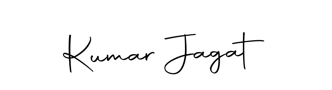 Create a beautiful signature design for name Kumar Jagat. With this signature (Autography-DOLnW) fonts, you can make a handwritten signature for free. Kumar Jagat signature style 10 images and pictures png