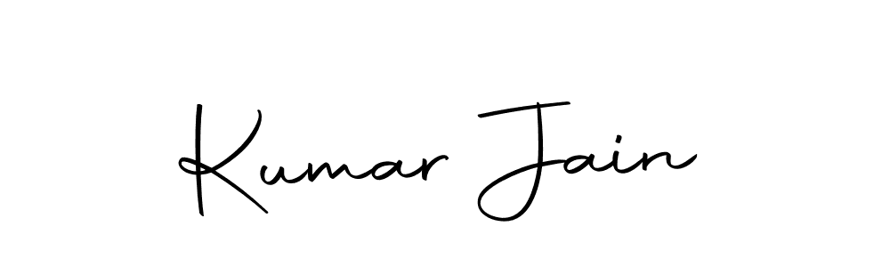 Design your own signature with our free online signature maker. With this signature software, you can create a handwritten (Autography-DOLnW) signature for name Kumar Jain. Kumar Jain signature style 10 images and pictures png