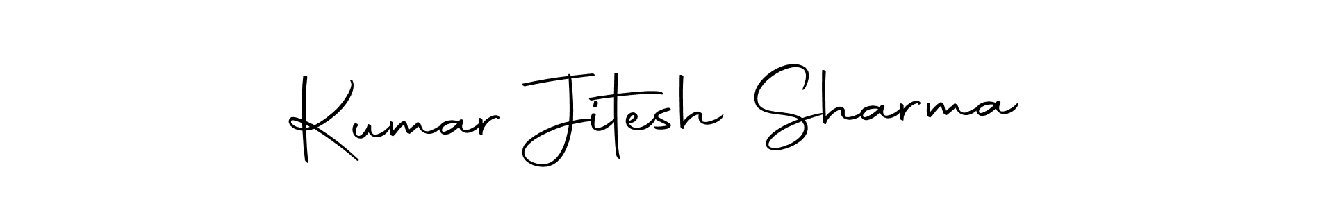 if you are searching for the best signature style for your name Kumar Jitesh Sharma. so please give up your signature search. here we have designed multiple signature styles  using Autography-DOLnW. Kumar Jitesh Sharma signature style 10 images and pictures png