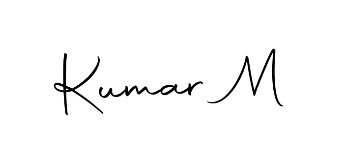 You should practise on your own different ways (Autography-DOLnW) to write your name (Kumar M) in signature. don't let someone else do it for you. Kumar M signature style 10 images and pictures png