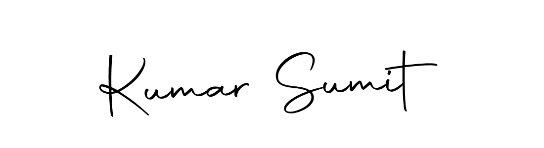 How to make Kumar Sumit name signature. Use Autography-DOLnW style for creating short signs online. This is the latest handwritten sign. Kumar Sumit signature style 10 images and pictures png