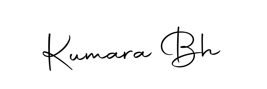 Design your own signature with our free online signature maker. With this signature software, you can create a handwritten (Autography-DOLnW) signature for name Kumara Bh. Kumara Bh signature style 10 images and pictures png