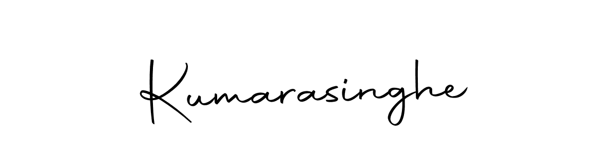 Design your own signature with our free online signature maker. With this signature software, you can create a handwritten (Autography-DOLnW) signature for name Kumarasinghe. Kumarasinghe signature style 10 images and pictures png