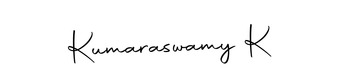 Similarly Autography-DOLnW is the best handwritten signature design. Signature creator online .You can use it as an online autograph creator for name Kumaraswamy K. Kumaraswamy K signature style 10 images and pictures png