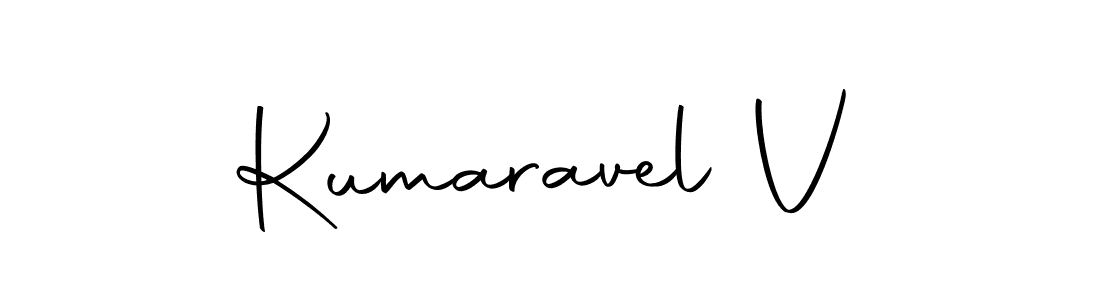 Make a beautiful signature design for name Kumaravel V. With this signature (Autography-DOLnW) style, you can create a handwritten signature for free. Kumaravel V signature style 10 images and pictures png