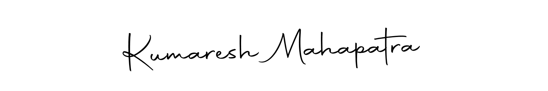 Design your own signature with our free online signature maker. With this signature software, you can create a handwritten (Autography-DOLnW) signature for name Kumaresh Mahapatra. Kumaresh Mahapatra signature style 10 images and pictures png