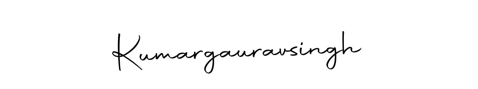 Design your own signature with our free online signature maker. With this signature software, you can create a handwritten (Autography-DOLnW) signature for name Kumargauravsingh. Kumargauravsingh signature style 10 images and pictures png