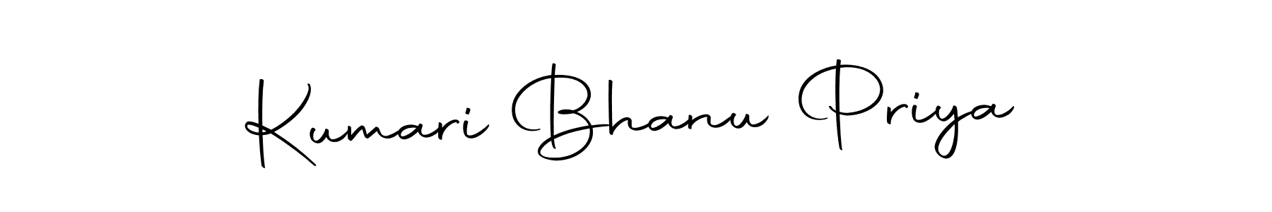 Autography-DOLnW is a professional signature style that is perfect for those who want to add a touch of class to their signature. It is also a great choice for those who want to make their signature more unique. Get Kumari Bhanu Priya name to fancy signature for free. Kumari Bhanu Priya signature style 10 images and pictures png