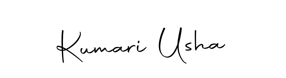 Kumari Usha stylish signature style. Best Handwritten Sign (Autography-DOLnW) for my name. Handwritten Signature Collection Ideas for my name Kumari Usha. Kumari Usha signature style 10 images and pictures png