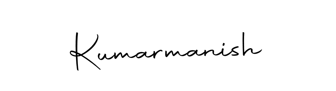 Design your own signature with our free online signature maker. With this signature software, you can create a handwritten (Autography-DOLnW) signature for name Kumarmanish. Kumarmanish signature style 10 images and pictures png