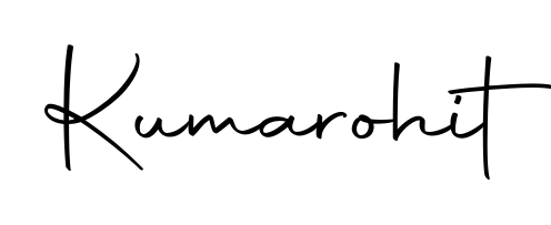 How to make Kumarohit name signature. Use Autography-DOLnW style for creating short signs online. This is the latest handwritten sign. Kumarohit signature style 10 images and pictures png