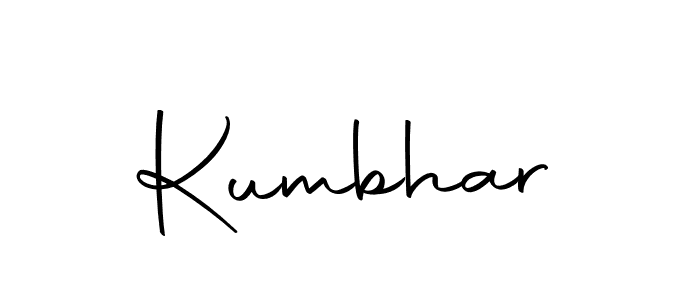 You should practise on your own different ways (Autography-DOLnW) to write your name (Kumbhar) in signature. don't let someone else do it for you. Kumbhar signature style 10 images and pictures png