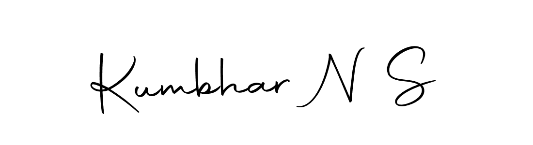 You should practise on your own different ways (Autography-DOLnW) to write your name (Kumbhar N S) in signature. don't let someone else do it for you. Kumbhar N S signature style 10 images and pictures png