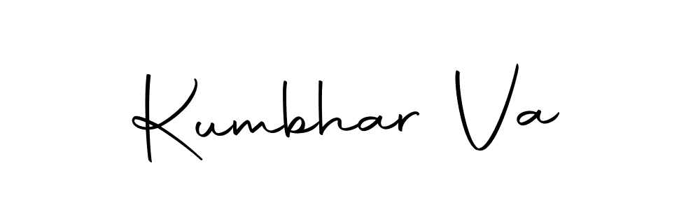 Make a beautiful signature design for name Kumbhar Va. With this signature (Autography-DOLnW) style, you can create a handwritten signature for free. Kumbhar Va signature style 10 images and pictures png