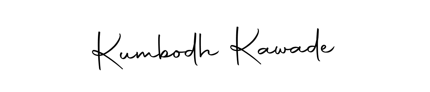 The best way (Autography-DOLnW) to make a short signature is to pick only two or three words in your name. The name Kumbodh Kawade include a total of six letters. For converting this name. Kumbodh Kawade signature style 10 images and pictures png