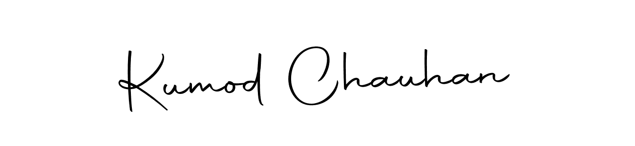 Here are the top 10 professional signature styles for the name Kumod Chauhan. These are the best autograph styles you can use for your name. Kumod Chauhan signature style 10 images and pictures png