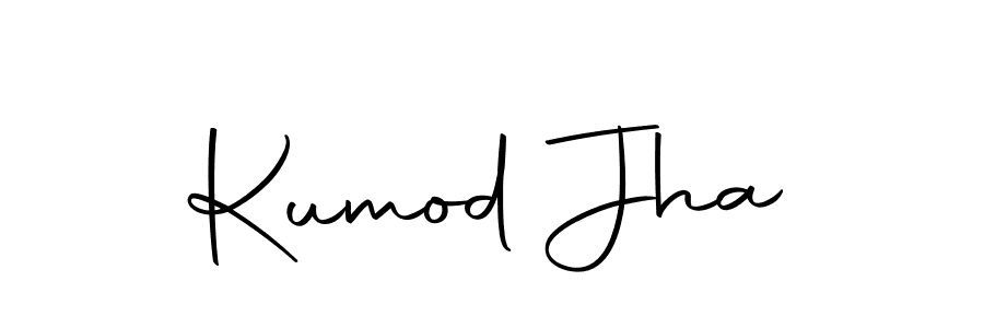 Use a signature maker to create a handwritten signature online. With this signature software, you can design (Autography-DOLnW) your own signature for name Kumod Jha. Kumod Jha signature style 10 images and pictures png