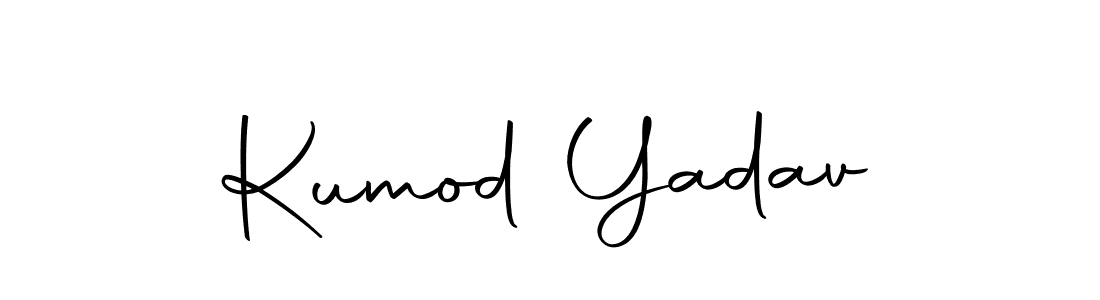 How to make Kumod Yadav signature? Autography-DOLnW is a professional autograph style. Create handwritten signature for Kumod Yadav name. Kumod Yadav signature style 10 images and pictures png