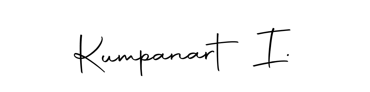 You should practise on your own different ways (Autography-DOLnW) to write your name (Kumpanart I.) in signature. don't let someone else do it for you. Kumpanart I. signature style 10 images and pictures png