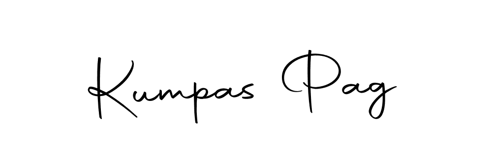 You should practise on your own different ways (Autography-DOLnW) to write your name (Kumpas Pag) in signature. don't let someone else do it for you. Kumpas Pag signature style 10 images and pictures png