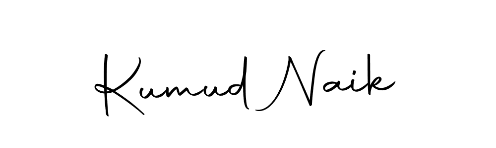 How to make Kumud Naik name signature. Use Autography-DOLnW style for creating short signs online. This is the latest handwritten sign. Kumud Naik signature style 10 images and pictures png