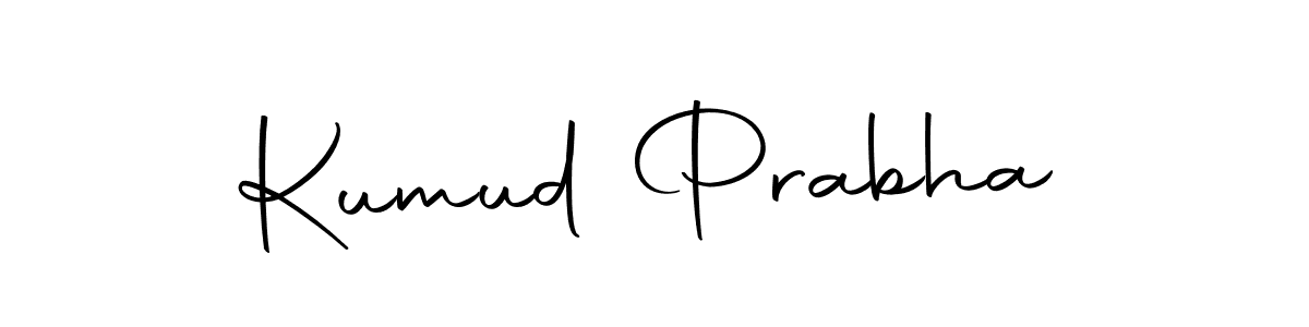 Create a beautiful signature design for name Kumud Prabha. With this signature (Autography-DOLnW) fonts, you can make a handwritten signature for free. Kumud Prabha signature style 10 images and pictures png