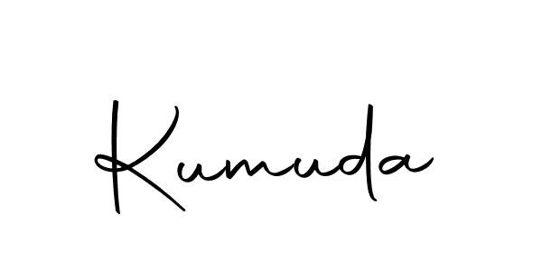 Use a signature maker to create a handwritten signature online. With this signature software, you can design (Autography-DOLnW) your own signature for name Kumuda. Kumuda signature style 10 images and pictures png