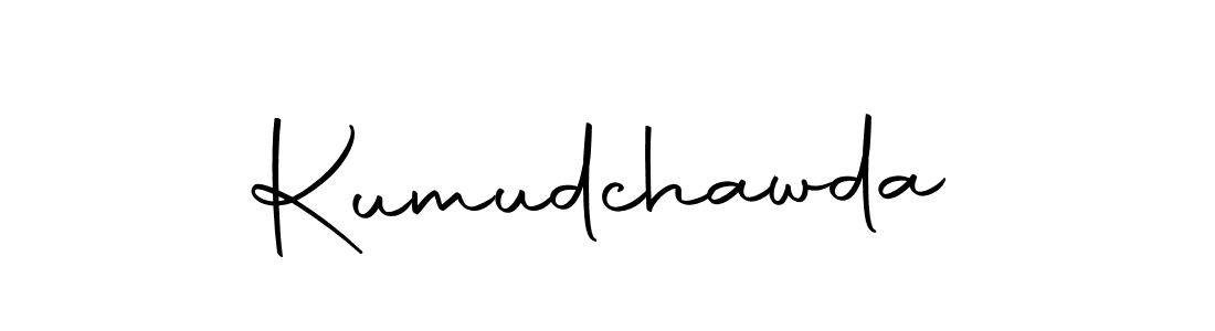 Make a beautiful signature design for name Kumudchawda. Use this online signature maker to create a handwritten signature for free. Kumudchawda signature style 10 images and pictures png