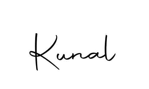 Create a beautiful signature design for name Kunal. With this signature (Autography-DOLnW) fonts, you can make a handwritten signature for free. Kunal signature style 10 images and pictures png