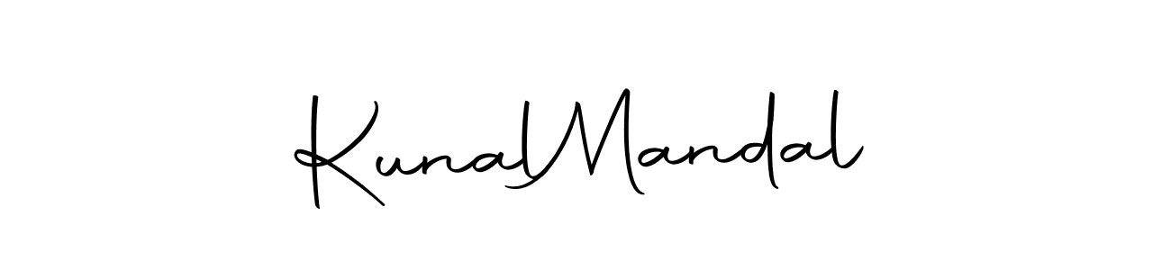 Create a beautiful signature design for name Kunal  Mandal. With this signature (Autography-DOLnW) fonts, you can make a handwritten signature for free. Kunal  Mandal signature style 10 images and pictures png