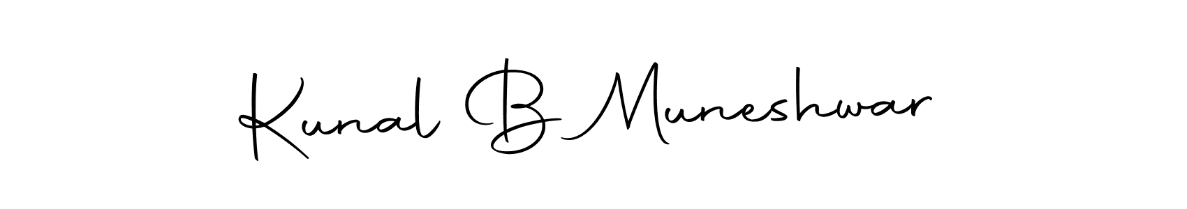 It looks lik you need a new signature style for name Kunal B Muneshwar. Design unique handwritten (Autography-DOLnW) signature with our free signature maker in just a few clicks. Kunal B Muneshwar signature style 10 images and pictures png