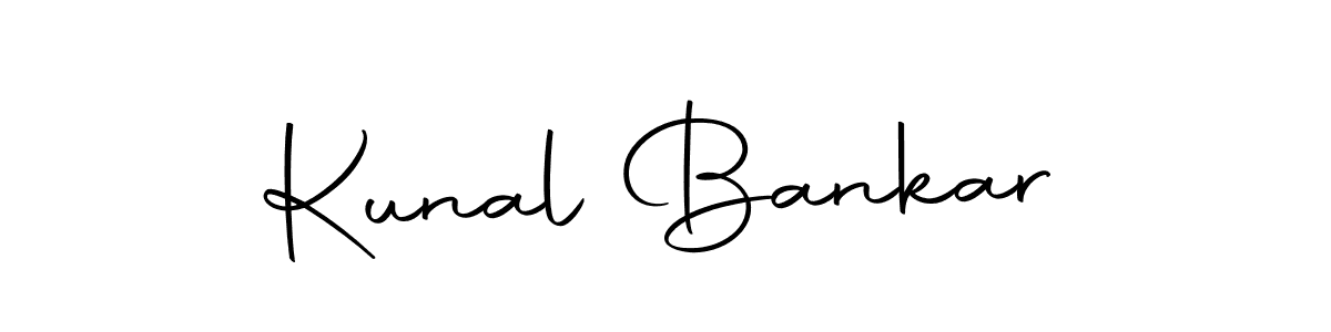 Here are the top 10 professional signature styles for the name Kunal Bankar. These are the best autograph styles you can use for your name. Kunal Bankar signature style 10 images and pictures png