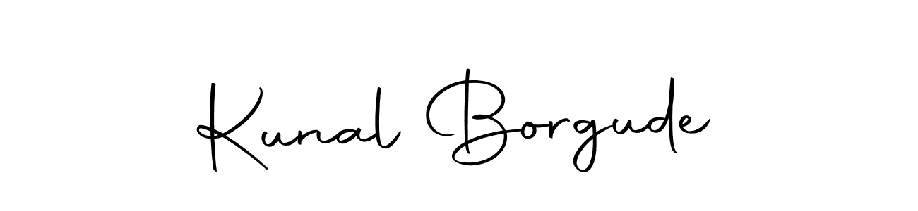 Kunal Borgude stylish signature style. Best Handwritten Sign (Autography-DOLnW) for my name. Handwritten Signature Collection Ideas for my name Kunal Borgude. Kunal Borgude signature style 10 images and pictures png