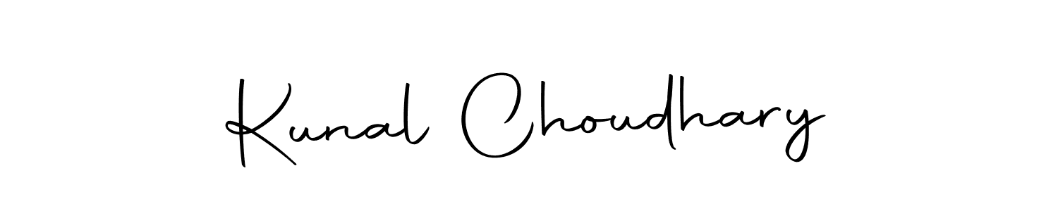 Make a short Kunal Choudhary signature style. Manage your documents anywhere anytime using Autography-DOLnW. Create and add eSignatures, submit forms, share and send files easily. Kunal Choudhary signature style 10 images and pictures png